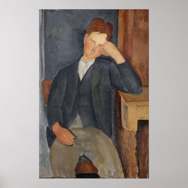 Modigliani - Den unga läraren 1918 Poster (Framsidan)