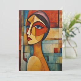 "Modigliani-Inspired Art Inbjudan" Inbjudningar