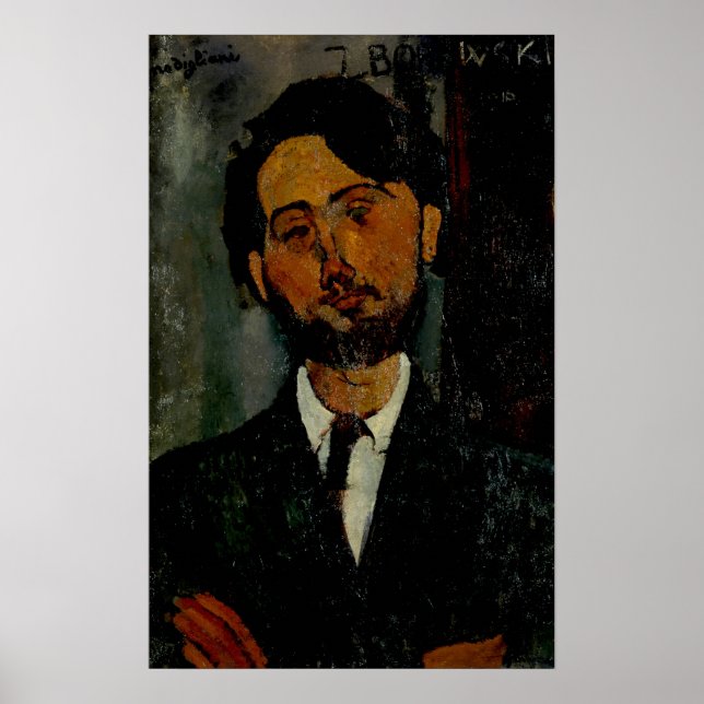Modigliani - Leopold Zborowski Poster (Framsidan)