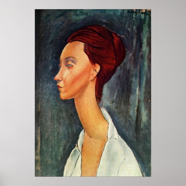 Modigliani - Lunia Czechowska 1919 Poster (Framsidan)