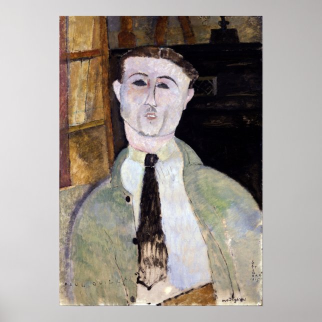 Modigliani - Paul Guillaume Poster (Framsidan)