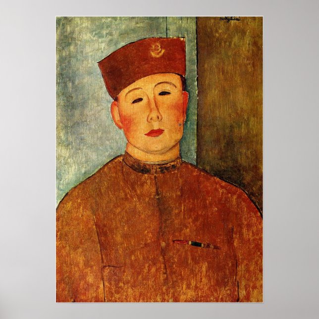 Modigliani - Zouave 1918 Poster (Framsidan)