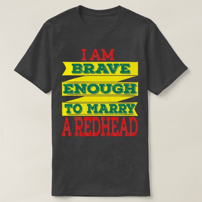 Modigt nog för Letx27s reflekterar på en spalt som T Shirt (Design framsida)