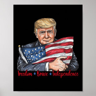 Modigt oberoende poster