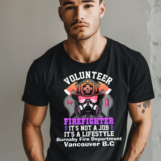 Modigt redo för brandsläckare för vibrationsutrust t shirt (Skapare uppladdad)