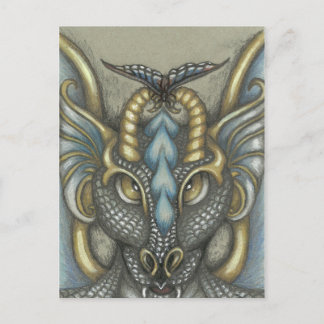 Modigt vykort för lilla fjäril