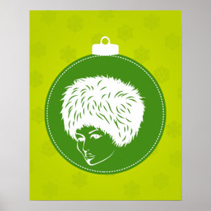 Modisk Lime-jul Poster