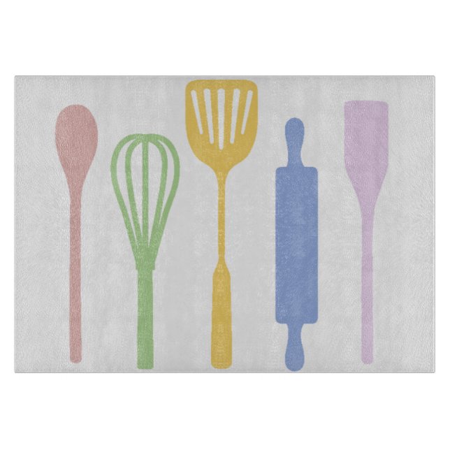 Modkök - glass skärbräda (Framsidan)