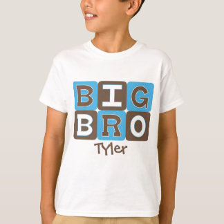 MODkvarter stora Bro - blått- & bruntpersonlig Tee