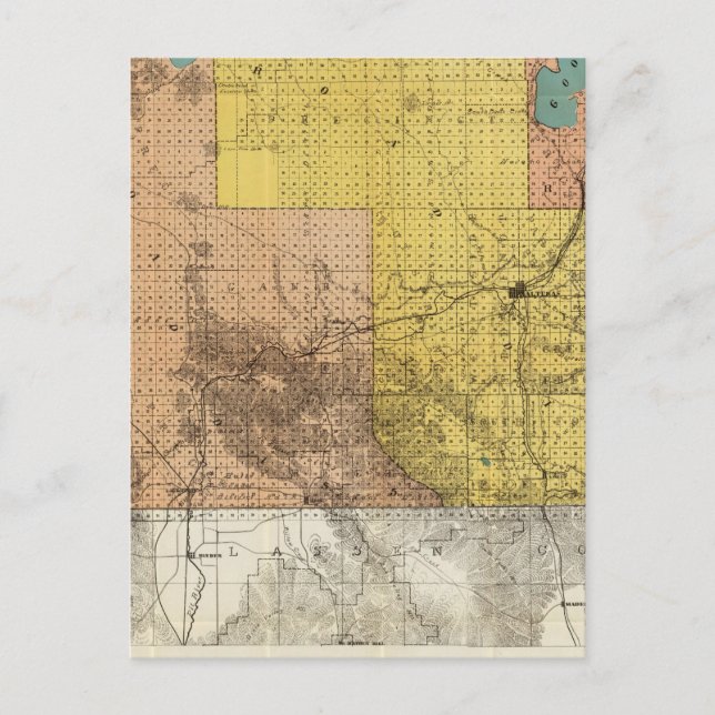 Modoc County, California Vykort (Framsida)