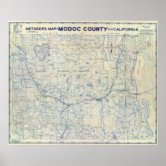 Modoc County Poster (Framsidan)