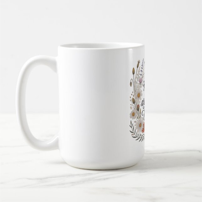 Mödrar Är Arkitekter För Morgondagen Kaffemugg (Vänster)