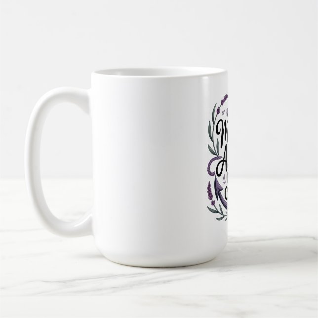 Mödrar Är Förankringen I Våra Själar Kaffemugg (Vänster)
