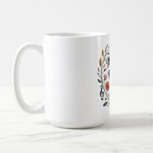Mödrar Är Melodin I Kärlekssånger Kaffemugg