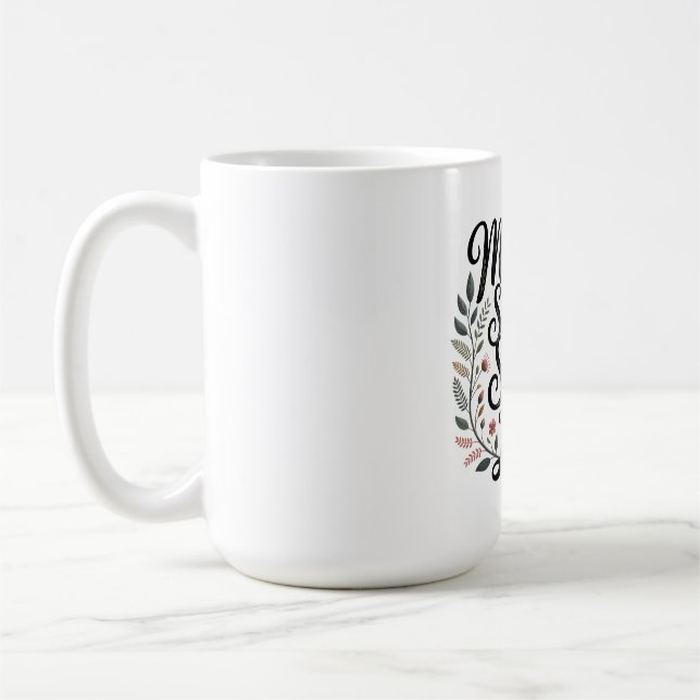 Mödrar formar själar med kärlek kaffemugg (Vänster)
