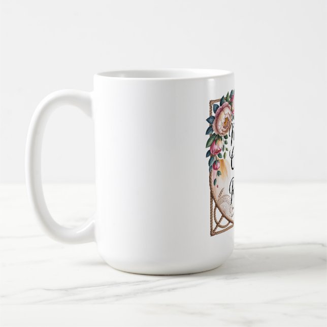 Mödrar inger mod och lär uthållighet kaffemugg (Vänster)