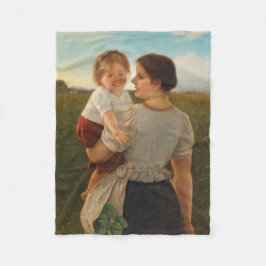 Mödrar Joy (Loving Mor och Dotter) Fleecefilt