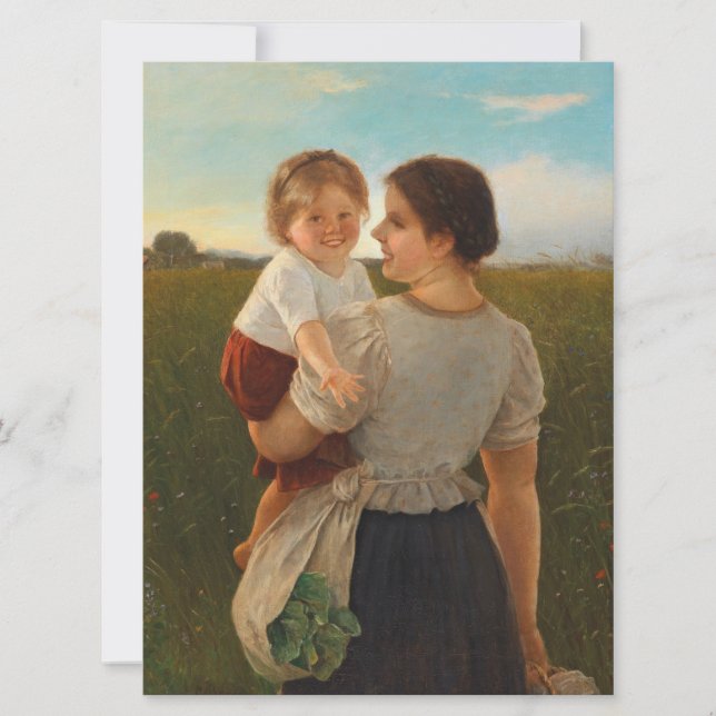 Mödrar Joy (Loving Mor och Dotter) Kort (Framsida)