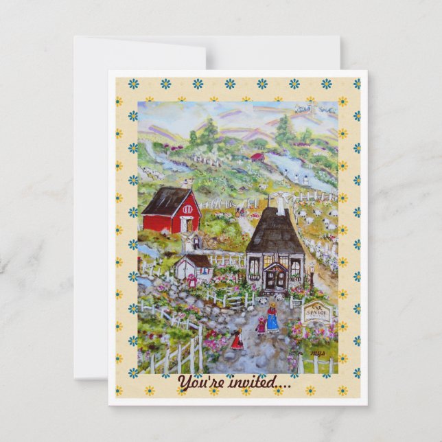 MÖDRAR VISION INBJUDNINGAR (Framsida)