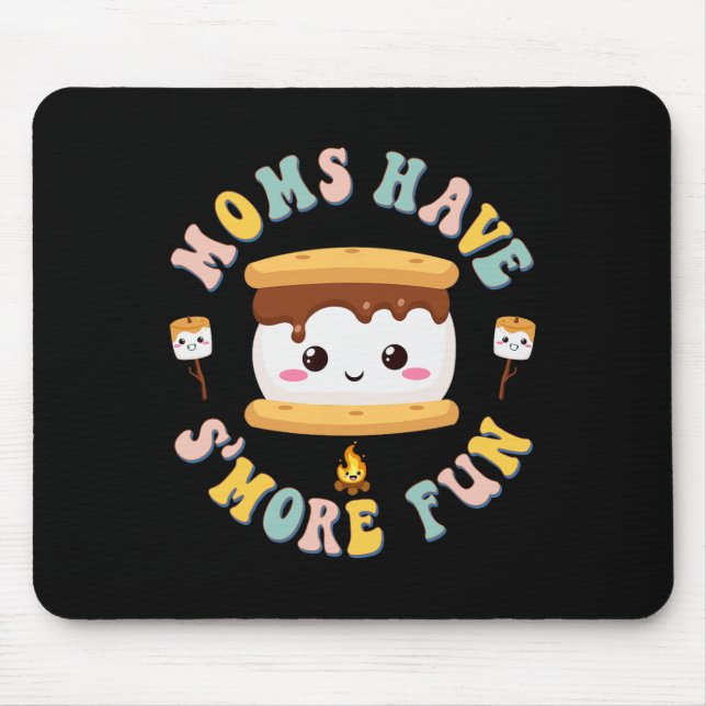 Mödrars Camping Kawaii Smores Mamma Hatar Mera Kul Musmatta (Framsidan)
