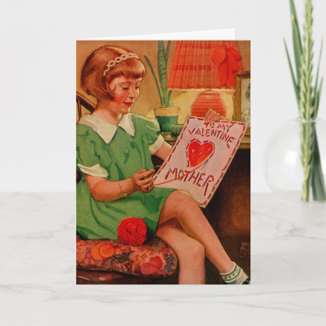 Mödrarvalentin Helgkort (Framsida)