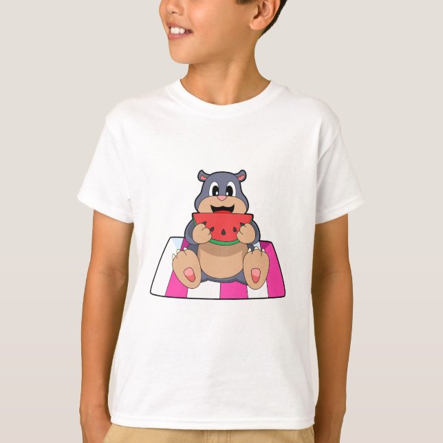 Modul med Watermelon.PNG T Shirt (Framsida)