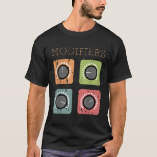 Modulär synt Vintage Analog Synthesizer218 T Shirt