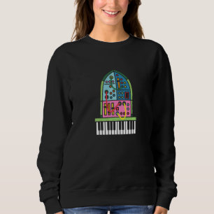 Modulär syntetizer Analog Church Gear Producer Ne T Shirt