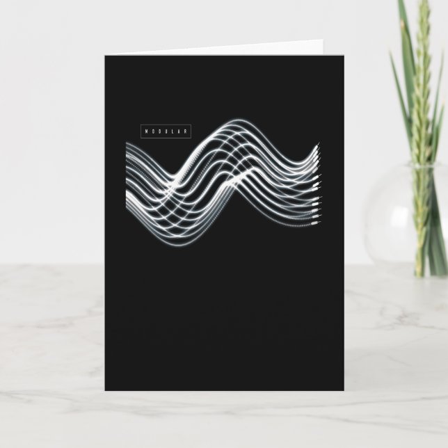 Modulär synthesizer Synthi Kort (Framsida)