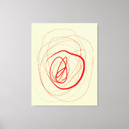 Modulerat linjestretcherat Kanvastryck