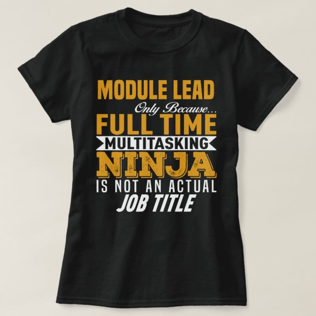 Modullead T Shirt (Design framsida)