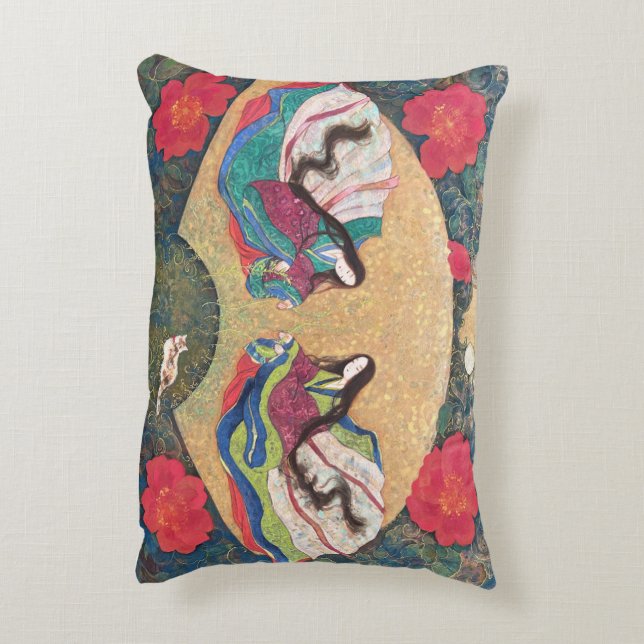  Moe: Heian Princess Fairies Prydnadskudde (Baksidan(Vertikal))