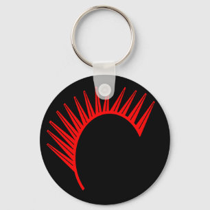 Moe hök officiella keychain nyckelring