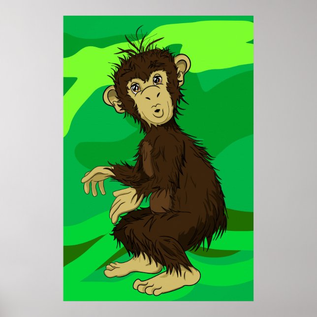 Moe Monkey Poster (Framsidan)