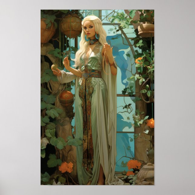 Moebius Maxfi: Breathtake Character Design Poste Poster (Framsidan)