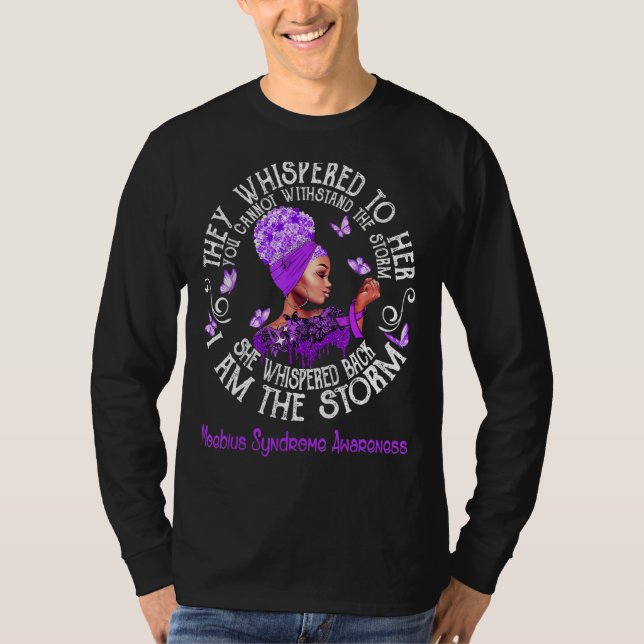 Moebius Syndrome Warrior Hon viskade tillbaka jag  T Shirt (Framsida)