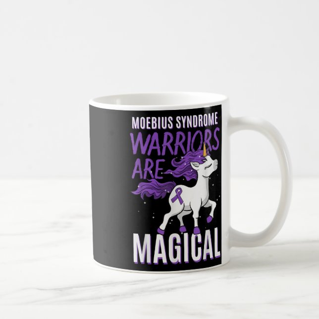 Moebius Syndrome Warrior Unicorn Mobius Face Par Kaffemugg (Höger)