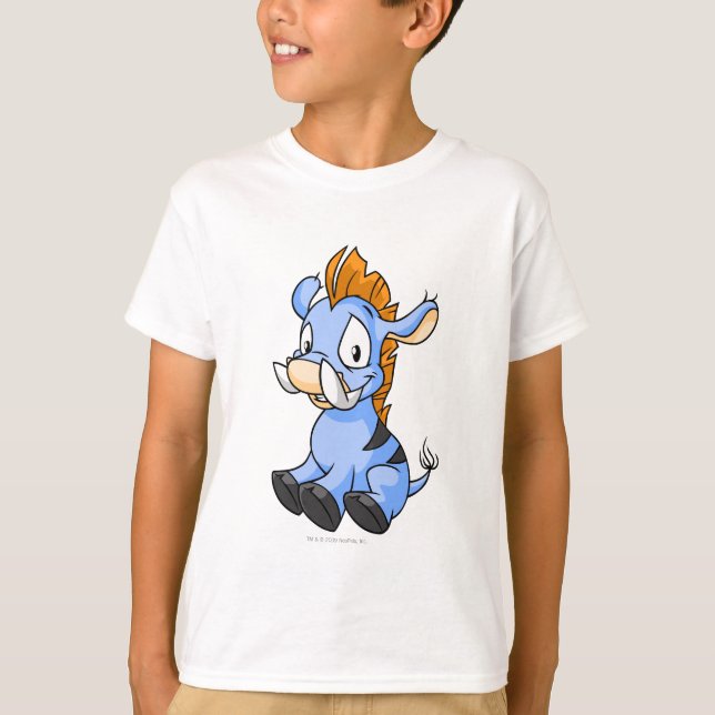 Moehog Blue T Shirt (Framsida)