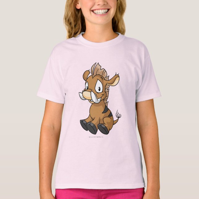 Moehog Brown T-shirt (Framsida)