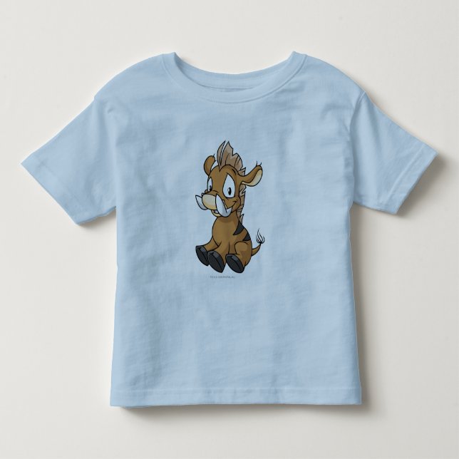 Moehog brunt t shirt (Framsida)