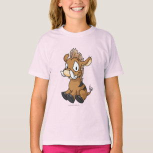 Moehog brunt t-shirt
