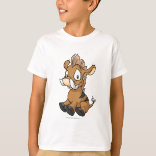 Moehog brunt tee