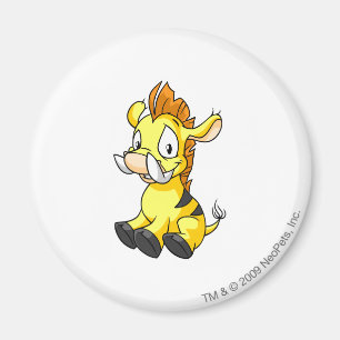 Moehog gult magnet