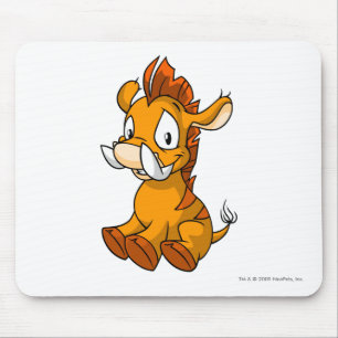 Moehog orange musmatta