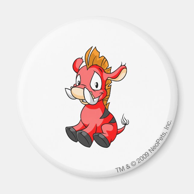 Moehog Red Magnet (Framsidan)