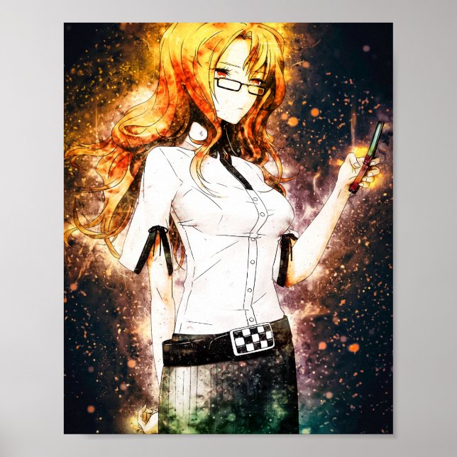 Moeka Kiryuu Steins Grind Poster (Framsidan)