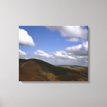 Moel y Gamelin Llangollen Wales Postcard Poster Fa