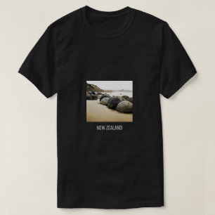 Moeraki Boulders Nya Zeeland T Shirt