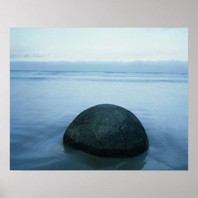 Moeraki Boulders Poster (Framsidan)