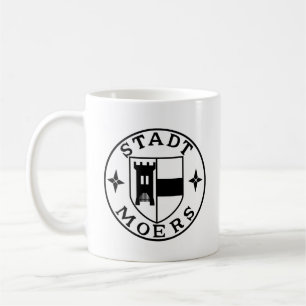 Moers stads-, Tyskland Kaffemugg